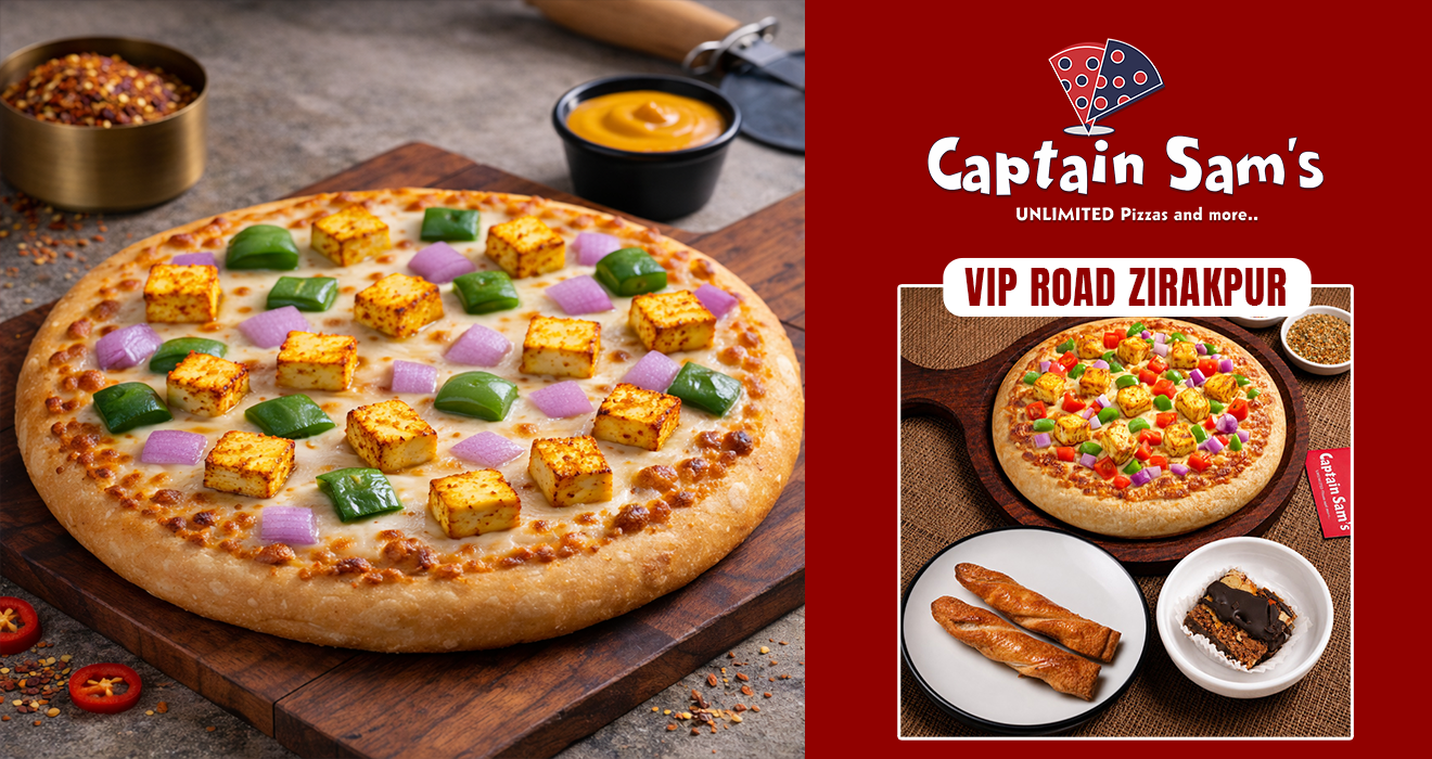 captain sam pizza zirakpur